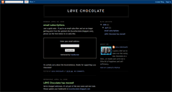 Desktop Screenshot of eatlovechocolate.blogspot.com