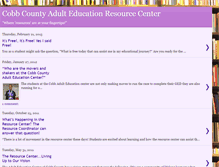 Tablet Screenshot of cobbcoadultedresourcecenter.blogspot.com