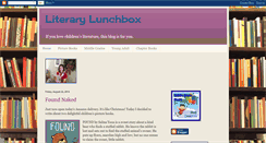 Desktop Screenshot of literarylunchbox.blogspot.com