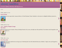 Tablet Screenshot of literarylunchbox.blogspot.com