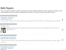 Tablet Screenshot of debtslayers.blogspot.com