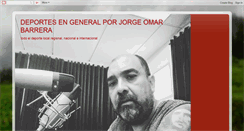 Desktop Screenshot of jorgeomarbarrera-elmundodeldeporte.blogspot.com