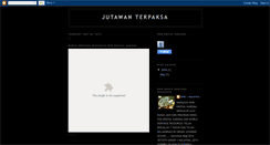 Desktop Screenshot of jutawanterpaksa.blogspot.com