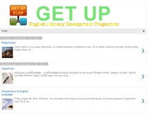 Tablet Screenshot of getup-eldp.blogspot.com