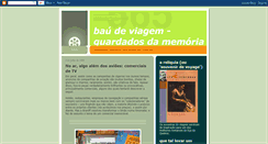 Desktop Screenshot of baudeviagem.blogspot.com