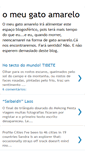 Mobile Screenshot of omeugatoamarelo.blogspot.com