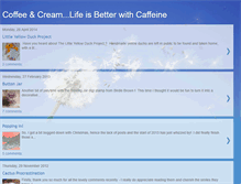 Tablet Screenshot of coffeeandcream2010.blogspot.com