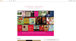 Desktop Screenshot of lozanoclaudia.blogspot.com