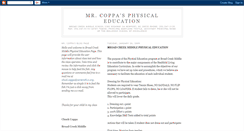 Desktop Screenshot of mrcoppaphysicaleducation.blogspot.com