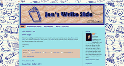 Desktop Screenshot of jenswriteside.blogspot.com