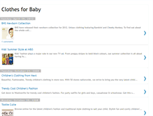Tablet Screenshot of clothes-for-baby.blogspot.com