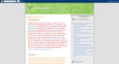 Desktop Screenshot of deforestationislame.blogspot.com