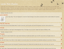 Tablet Screenshot of linksnotchainsblog.blogspot.com