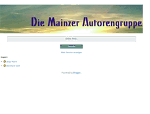 Tablet Screenshot of mainzerautorengruppe.blogspot.com