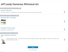 Tablet Screenshot of humorous-whimsical-art.blogspot.com