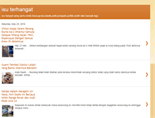 Tablet Screenshot of isuterhangat.blogspot.com