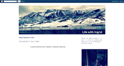 Desktop Screenshot of ingridmayjorgensen.blogspot.com