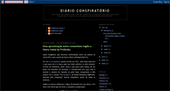 Desktop Screenshot of diarioconspiratorio.blogspot.com