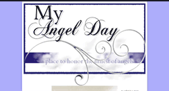 Desktop Screenshot of myangelday.blogspot.com