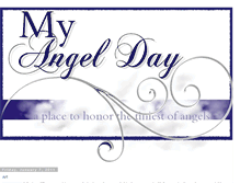 Tablet Screenshot of myangelday.blogspot.com