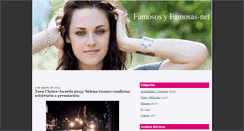 Desktop Screenshot of famososyfamosas-net.blogspot.com