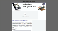 Desktop Screenshot of moneyonlineforfree.blogspot.com