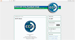 Desktop Screenshot of ecfcnews.blogspot.com