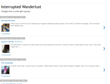 Tablet Screenshot of interruptedwanderlust.blogspot.com