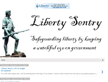 Tablet Screenshot of libertysentry.blogspot.com