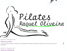 Tablet Screenshot of pilatesraqueloliveira.blogspot.com