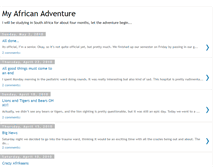 Tablet Screenshot of myafricanadventure-mehlhorn.blogspot.com