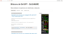 Desktop Screenshot of ea1gfy.blogspot.com