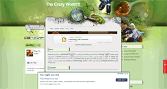 Desktop Screenshot of da-crazyworld.blogspot.com