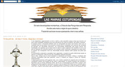 Desktop Screenshot of lasmamasestupendas.blogspot.com