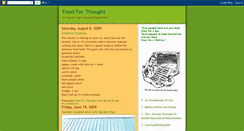 Desktop Screenshot of foodforthoughtfarm.blogspot.com