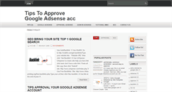 Desktop Screenshot of goodadsense.blogspot.com