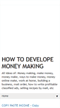 Mobile Screenshot of howtodevelopemoneymaking.blogspot.com