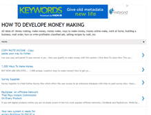 Tablet Screenshot of howtodevelopemoneymaking.blogspot.com