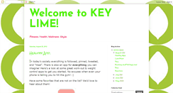 Desktop Screenshot of keylimeathletic.blogspot.com