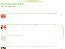 Tablet Screenshot of keylimeathletic.blogspot.com