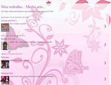 Tablet Screenshot of meutrabalhominhaarte.blogspot.com