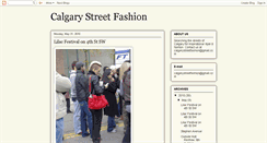 Desktop Screenshot of calgary-street-fashion.blogspot.com