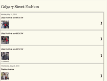 Tablet Screenshot of calgary-street-fashion.blogspot.com