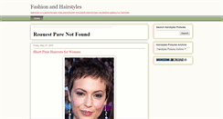 Desktop Screenshot of fashion-hairstyles-2011.blogspot.com