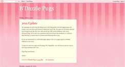 Desktop Screenshot of bdazzpugs.blogspot.com