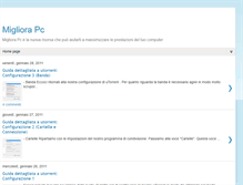 Tablet Screenshot of migliorapc.blogspot.com