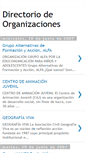 Mobile Screenshot of directorioorganizaciones.blogspot.com