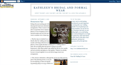 Desktop Screenshot of kathleensbridal.blogspot.com