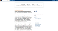 Desktop Screenshot of ciasne-cioki---galerie7647.blogspot.com