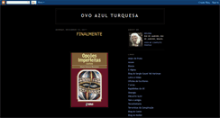 Desktop Screenshot of ovoazulturquesa.blogspot.com